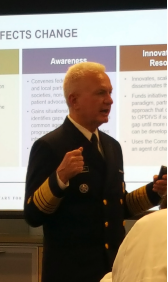 ACEP Adm. Brett P. Giroir, MD, delivers the keynote address at the Emergency Department Sickle Cell Care Coalition summit.