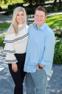 Alex Geesbreght with his wife, Carey.